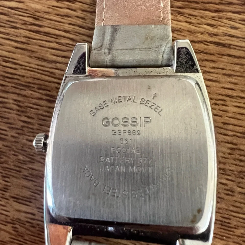 Womens New Gossip brand QVC wristwatch